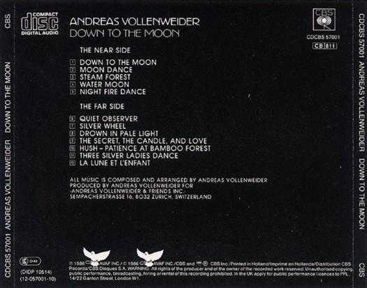 格莱美29届最佳新世纪AndreasVollenweider-DowntotheMoon月影（FLAC）