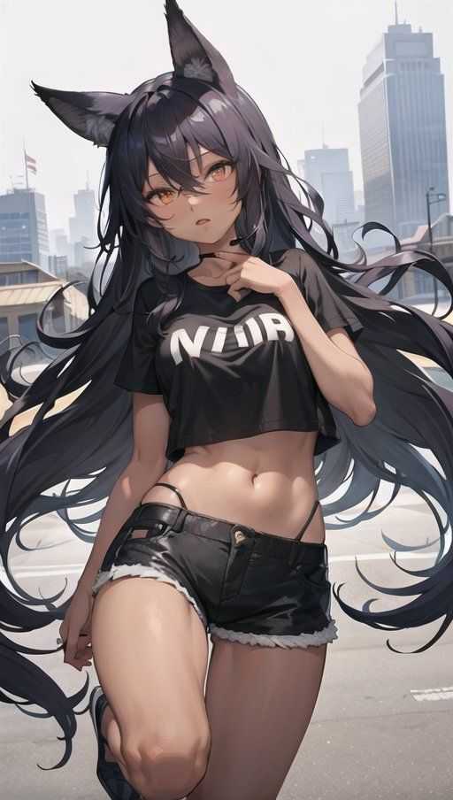 动漫美图杂赏:AI笔下的风情美少女 忽略小节老婆还是那么完美