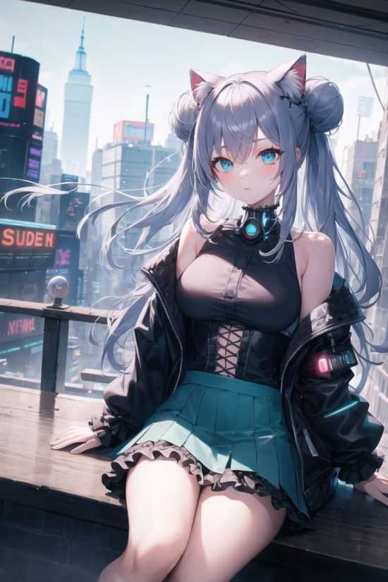 动漫美图杂赏:AI笔下的风情美少女 忽略小节老婆还是那么完美