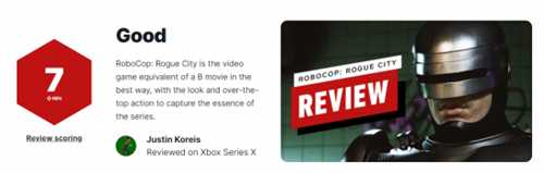 《机械战警 暴戾都市》IGN7分：电子游戏中的B级片