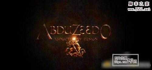 Photoshop制作欧洲复古文字特效