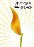 Photoshop 一朵可爱的卡通郁金香