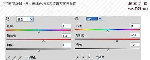 Photoshop 欧美流行的蓝红色人物照片