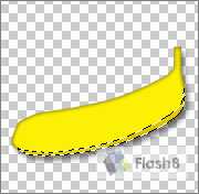 Photoshop基础教程:制作香蕉