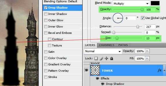 PS合成时帅气的运用光线与阴影