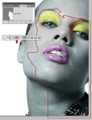 Photoshop设计时尚大气的彩绘杂志封面