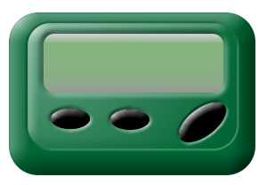 教你用Fireworks制作真实的绿色寻呼机