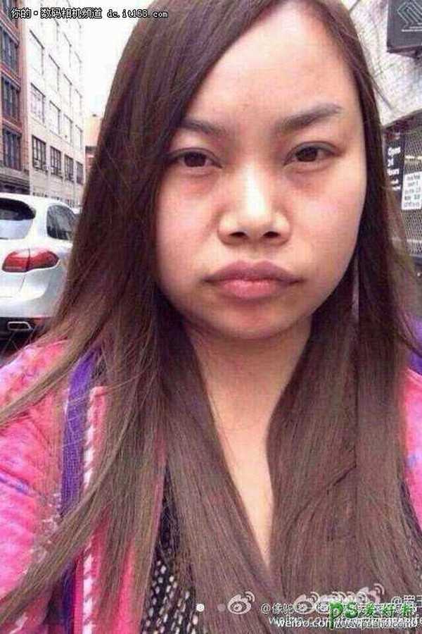 凤姐PS换脸美容教程:通过磨皮美肤美容让凤姐变出漂亮的明星脸