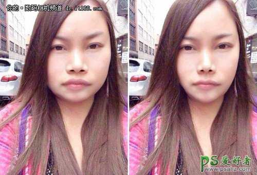 凤姐PS换脸美容教程:通过磨皮美肤美容让凤姐变出漂亮的明星脸