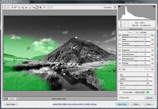 Photoshop调出高原风景照片高质量的黑白效果