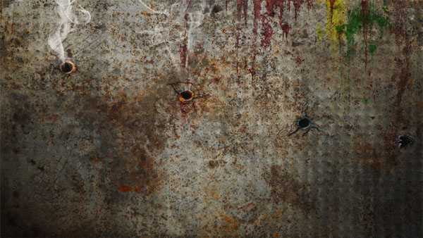 Photoshop制作古典暗金色质感立体字