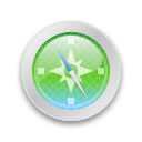 Fireworks 8 制作精美的绿色指南针实例教程