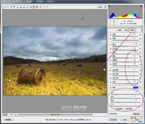 RAW格式插件 PS简单三招 阴天修出区域光影大片效果