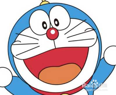 教你用PS钢笔工具画多啦A梦