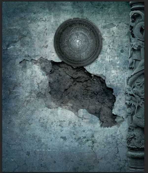 PS合成恐怖的白衣半身幽灵教程