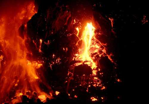 Photoshop制作大气的立体岩石火焰字