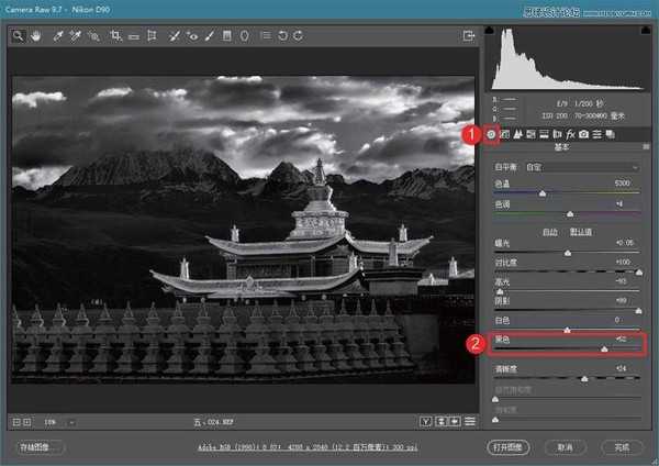 ps给风景照片打造高质量黑白艺术效果的技巧
