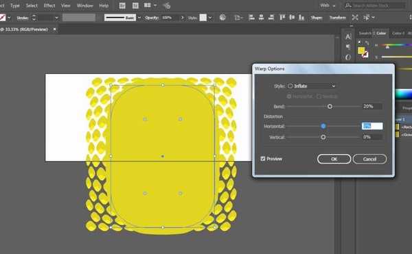 ai怎么画逼真的卡通菠萝图标?