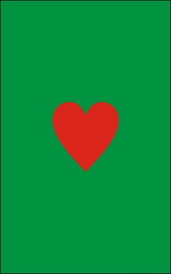 cdr怎么设计扑克牌中的红桃K?