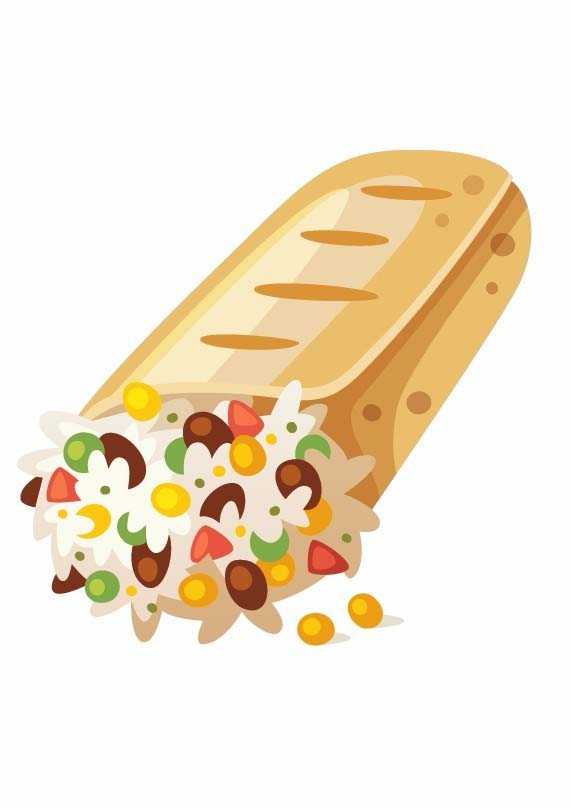 ai怎么设计夹心面包的图片素材? ai面包的画法