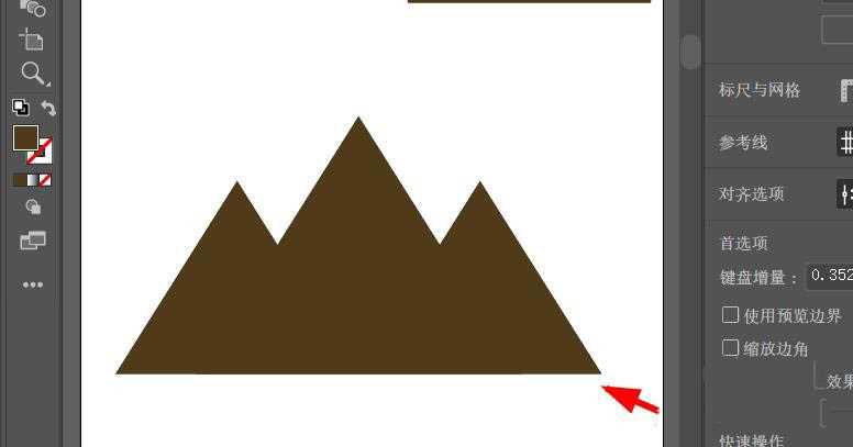 ai怎么绘制富士山logo标志? ai小山丘的画法