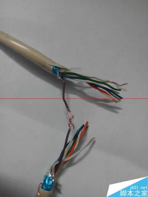 网线断了没有工具怎么接上?